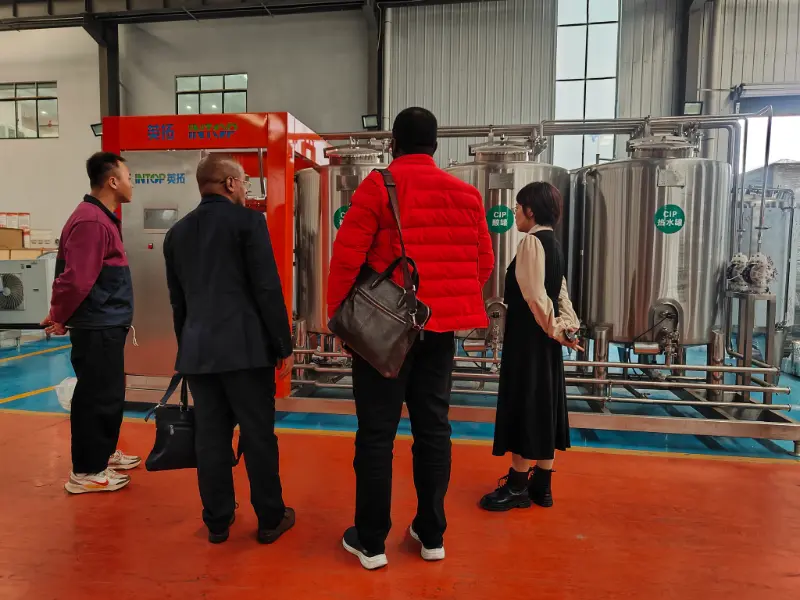 INTOP Tanzaniyada Təmizlənmiş Su İçki İstehsal Xəttini Uğurla Qurur