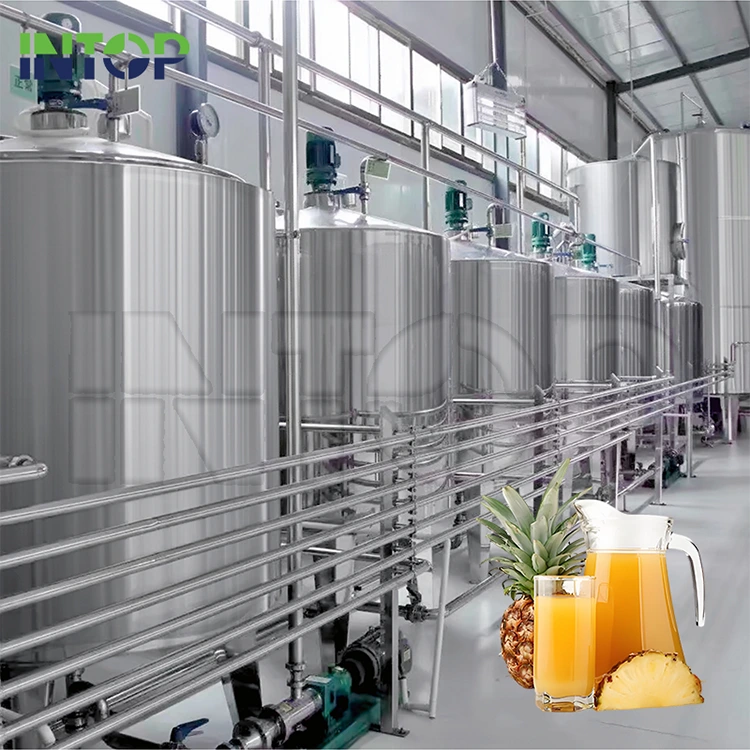 Ananas Şirəsi İstehsal Xətti